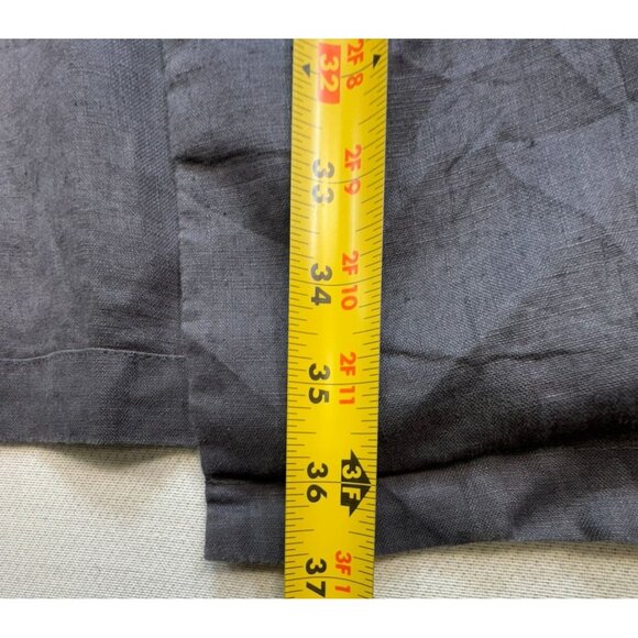 Kenar Womens Sleeveless Open-Front Linen Long Vest Size S Grey Lagenlook Minima - Picture 7 of 13